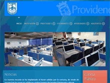 Tablet Screenshot of escuelaprovidencia.cl